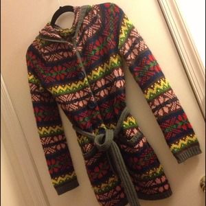 Hand Knit Cardigan
