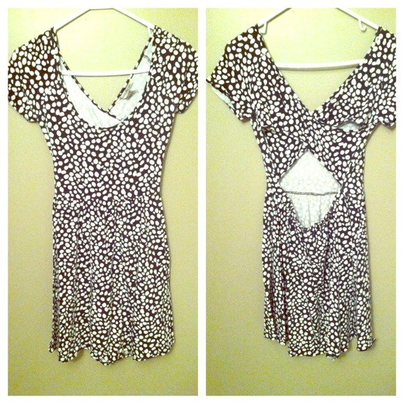 Open back summer dress