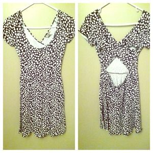 Open back summer dress