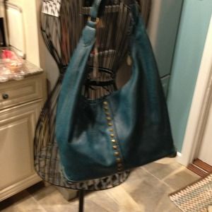 ***Reduced price****Teal hobo style purse