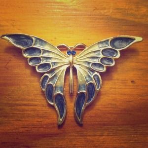 Butterfly brooch