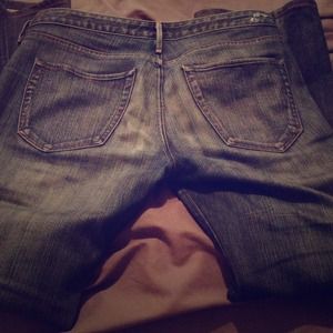 Women's earnest sewn jeans