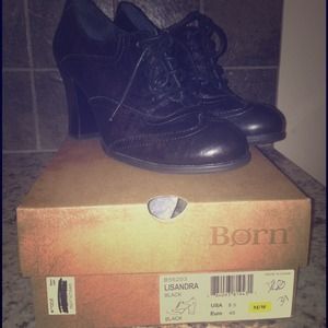 Reduced! BORN Black Oxfords