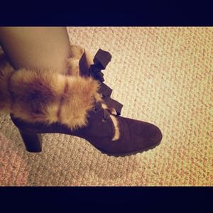 Chocolate brown boots