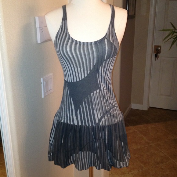 Armani exchange grey and white shirt