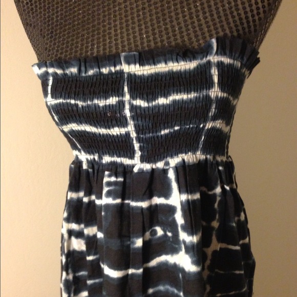 Strapless tie dye dress - Picture 2 of 2
