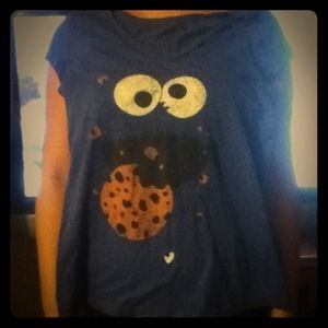 A "Cookie Monster" V~Neck