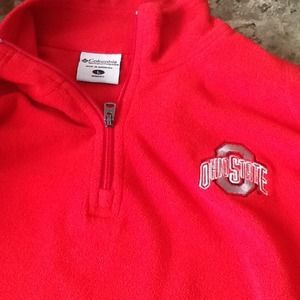 Columbia light weight Ohio State fleece