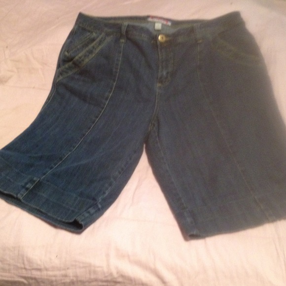 Plus size denim jean shorts@@@@@@@@@@@&&reserved
