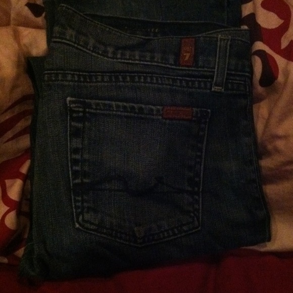 Authentic 7 for all mankind jeans!! Size 30