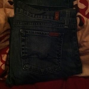 Authentic 7 for all mankind jeans!! Size 30