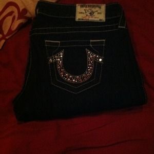 Authentic true religion skinny jeans! Size 28