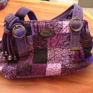 Very cute purple quilted puse