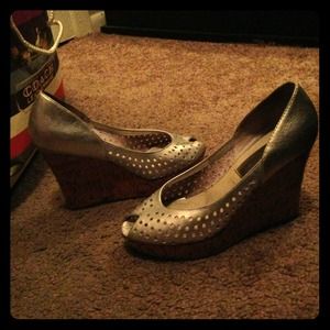 Silver wedges