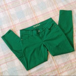 Old Navy Green skinnies