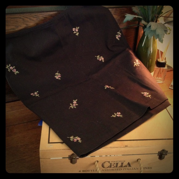 Chocolate Brown Skirt