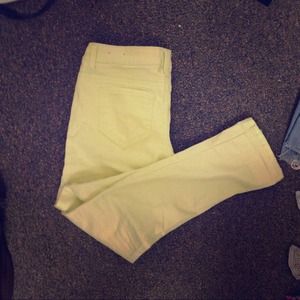 Neon Yellow Capris