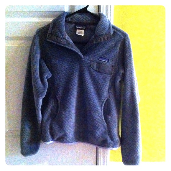 Patagonia Jackets & Blazers - Patagonia Re-Tool Pullover Gray Sz Small