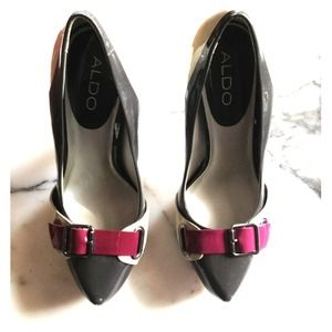 Aldo patent leather stilletos