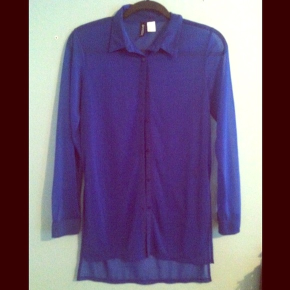 H&M Sheer Blouse