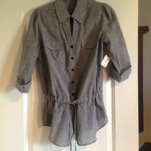 SoldGrey Blouse