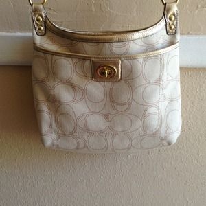 Authentic Coach crossover handbag