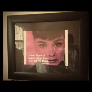 Audrey Hepburn - Icon photo/Frame