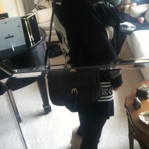 Reserved!Authentic Bally black leather bag