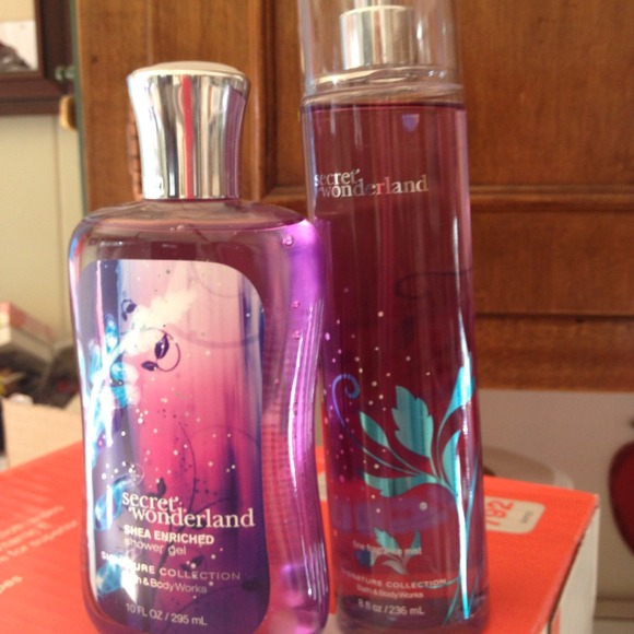 Bath & Body works shower gel and Body spray