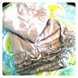 ⛔RESERVED! Knee Length Ruffle Skirt