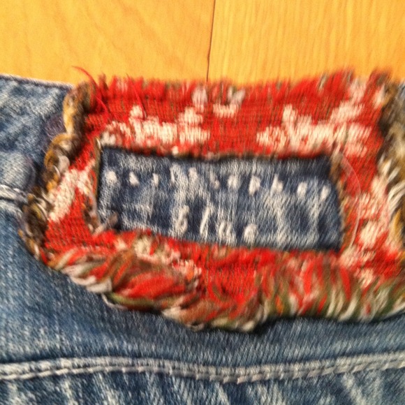 Jean cuffed capri - Picture 3 of 4