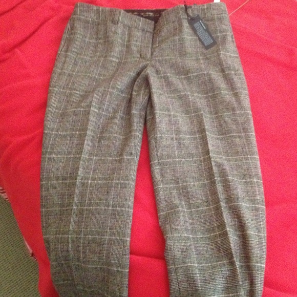Brown plaid trousers - Picture 1 of 1