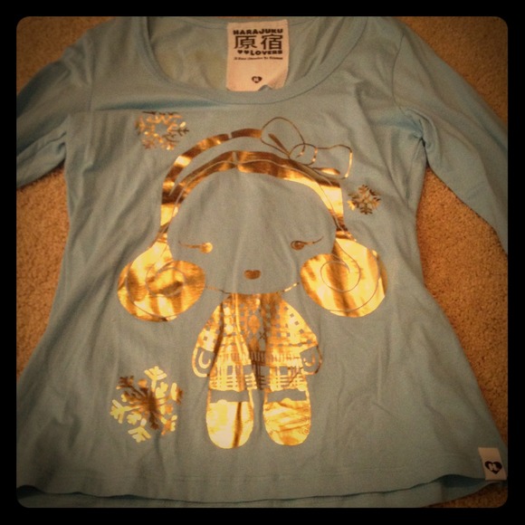 Harajuku Lovers Tops - Harajuku Lovers longsleeve shirt
