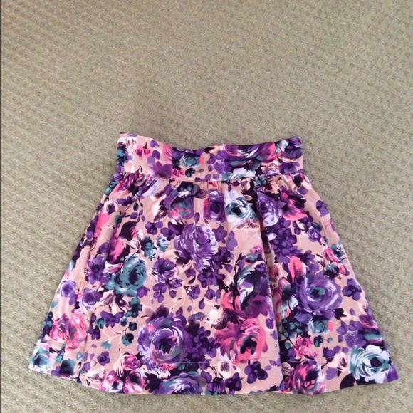 Floral skirt