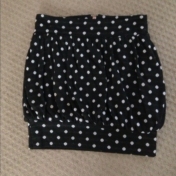 Polka dot skirt