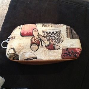 Never used! Makeup bag!