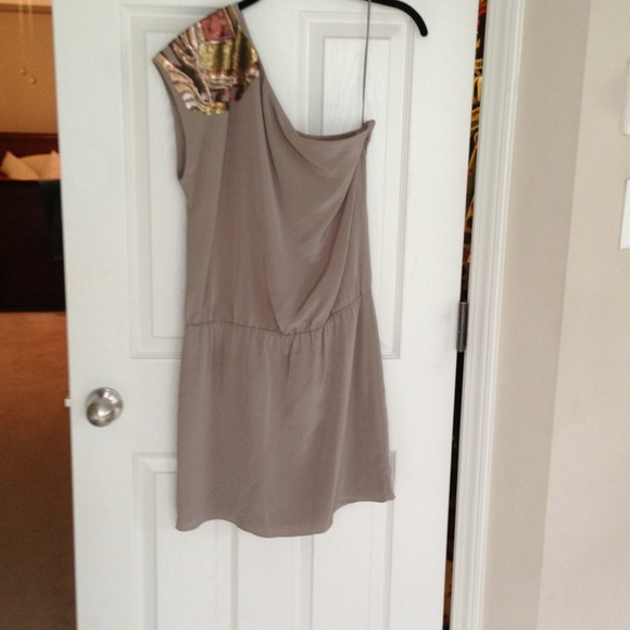 Tibi one shoulder dress
