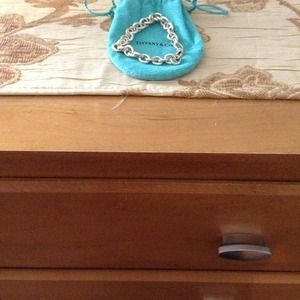 A Tiffany silver bracelet brand new.