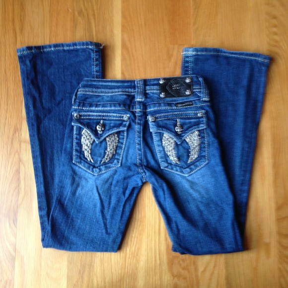 Reserved   Miss Me Denim, size 8.  Bootcut.