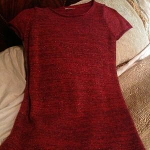 Red Sweater Dress