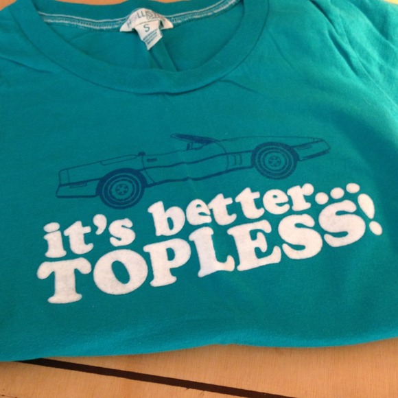 Vintage: it's better Topless T-shirt