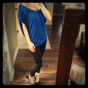 Gorgeous blue off the shoulder top / dress