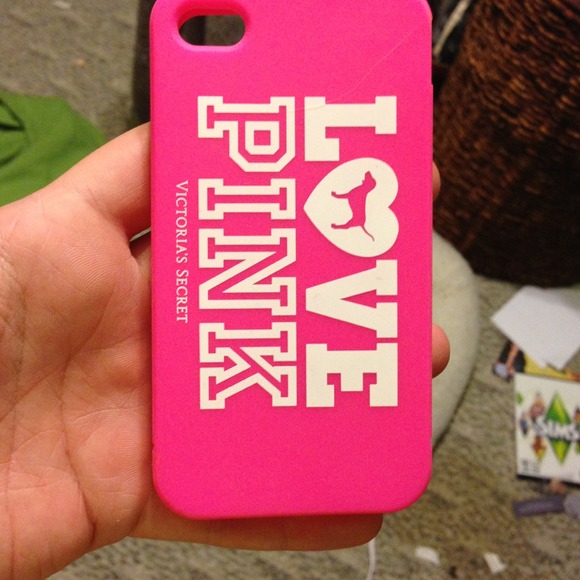 free with purchase!!!!! pink IPhone 4/4s case