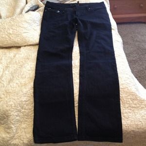Super dark jeans size 33