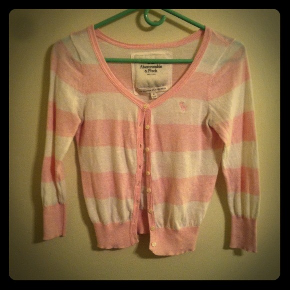Simple sweet striped sweater