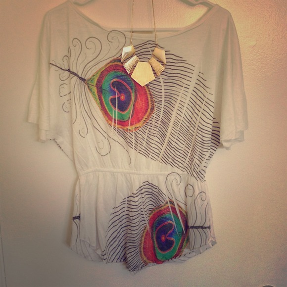 💢Reduced💢Peacock top