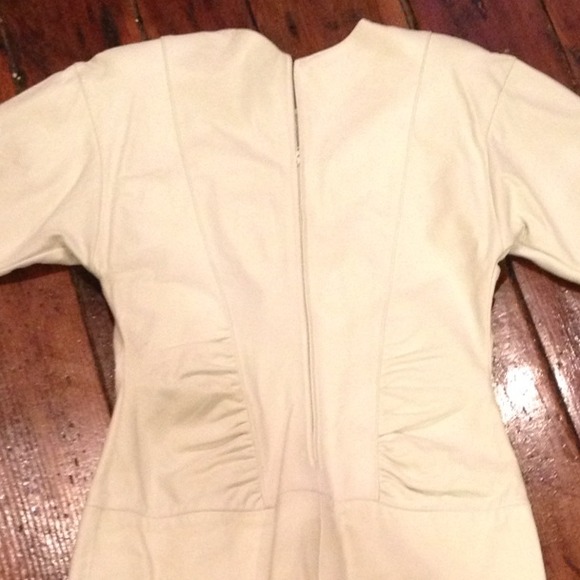 Vintage Firenze Bone Leather vintage  Dress - Picture 4 of 4