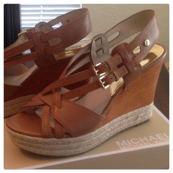 *HOLD*Michael Kors Belinda Wedge Open Toe Sandal - Picture 2 of 4