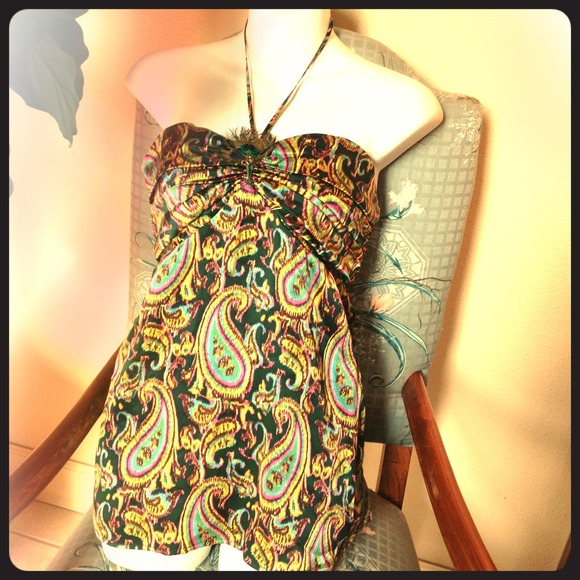 Designer brand name Wendy Hil 100% silk top sale - Picture 1 of 4