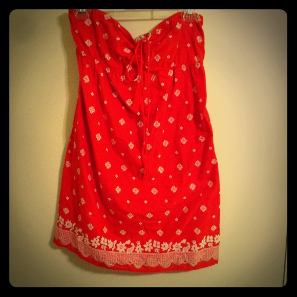 Red American Eagle dress